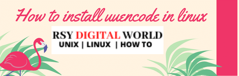 How to install uuencode in linux