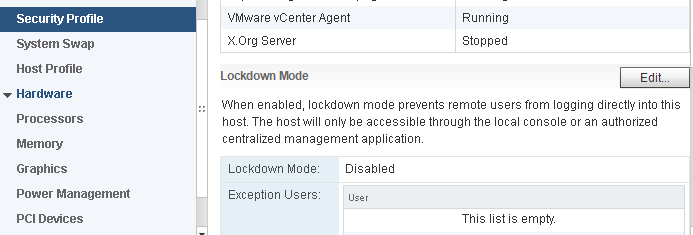 disable lockdown mode