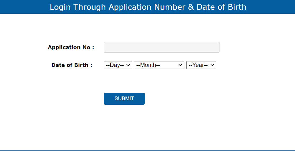 login-through-application-number-and-date-of-birth