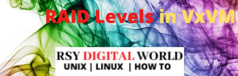 RAID Levels in VxVM
